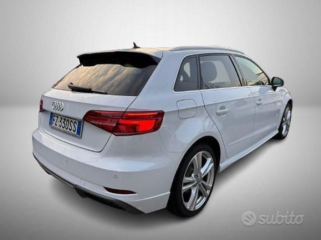 Usata Audi A3 Admired 150 CV (110 kW) 2019 Bianco Berlina