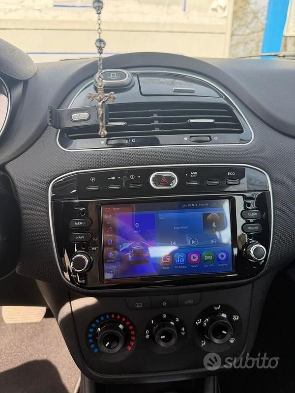 Usata Fiat Punto 77 CV (56 kW) 2013 Blu Utilitaria
