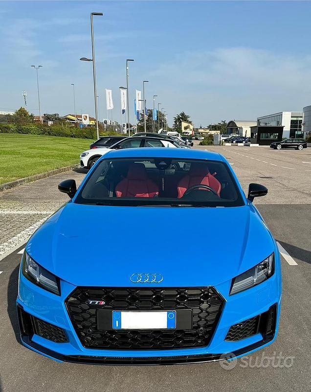 Blu/azzurro Usata 2021 Audi TTS Coupé | 47.500 € (Buon prezzo) - Immagine 1/4