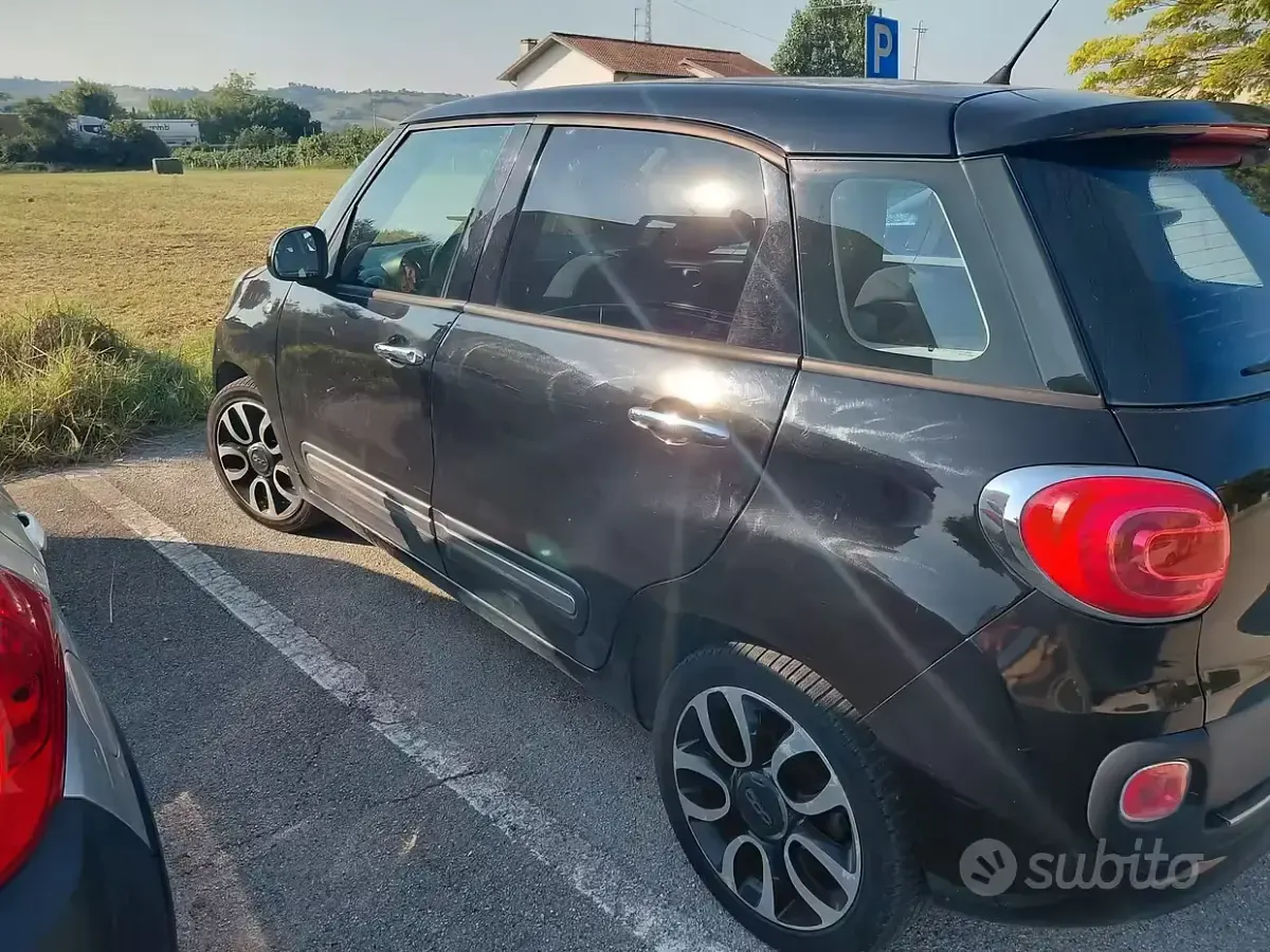 Usata Fiat 500L 95 CV (69 kW) 2013 Nero Monovolume