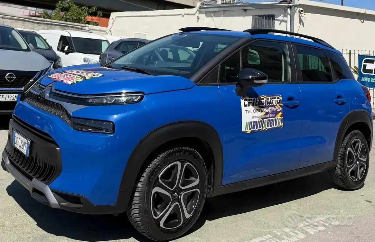 Usata Citroën C3 Aircross 120 CV (88 kW) 2022 Blu SUV