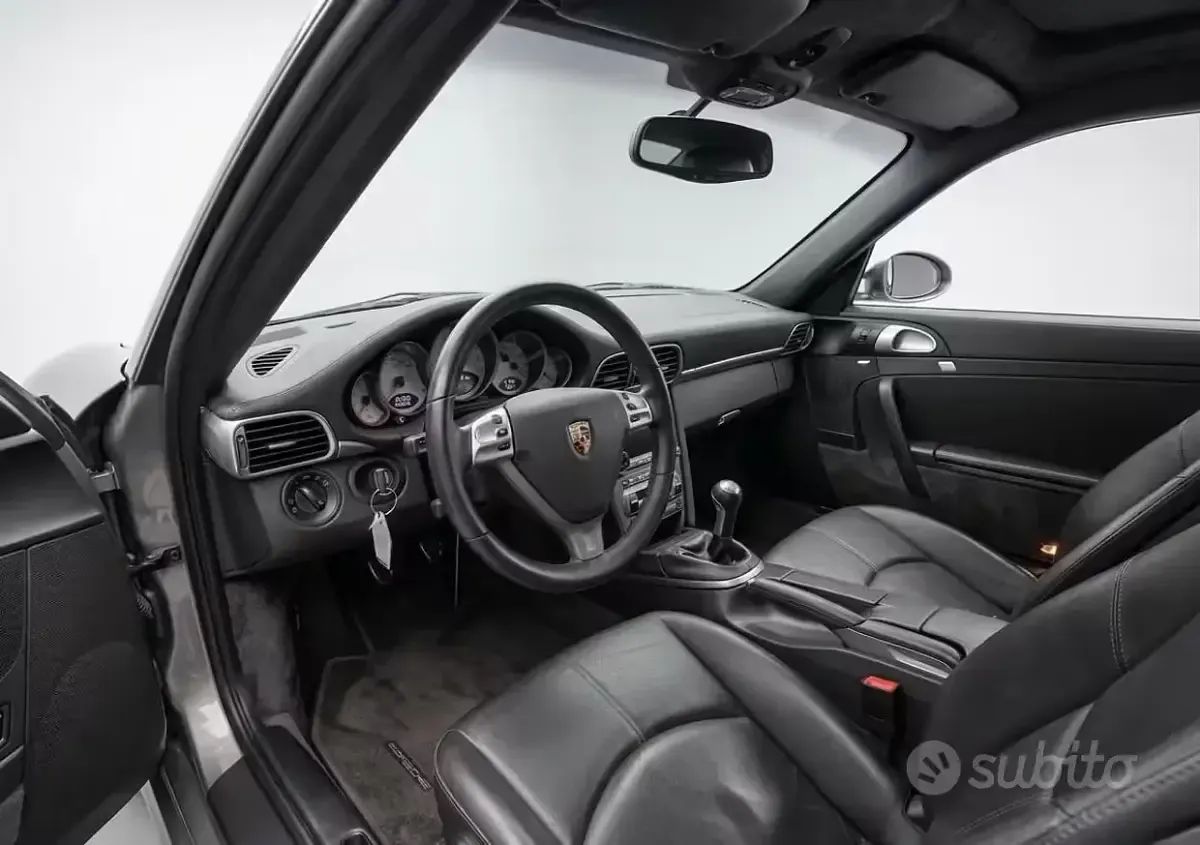 Usata Porsche 911 Carrera 4S Cabriolet 355 CV (261 kW) 2007 Grigio Cabrio
