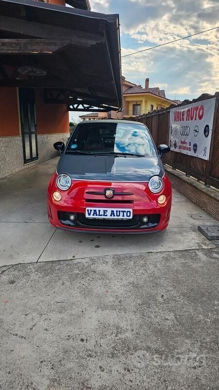Usata Fiat 500 Abarth 180 CV (132 kW) 2016 Rosso Cabrio