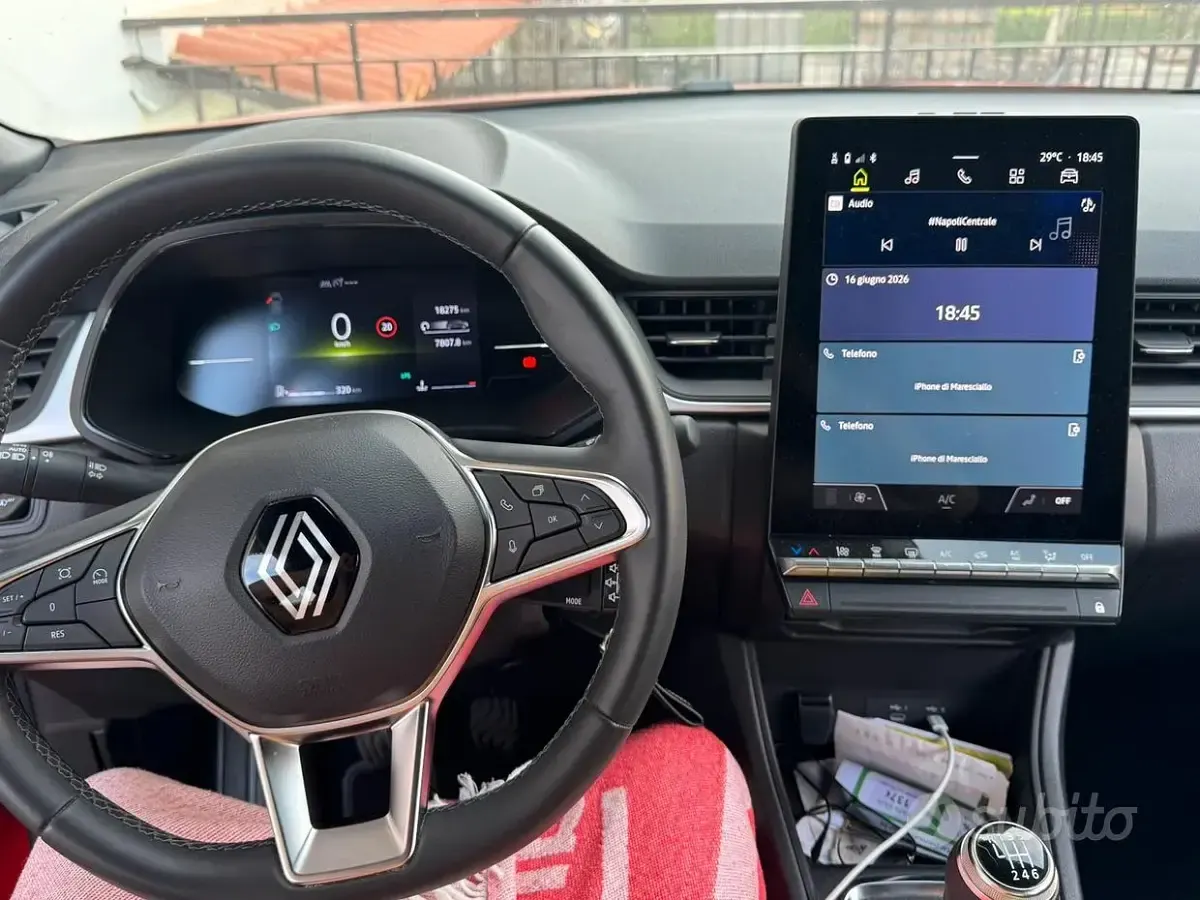 Usata Renault Captur Evolution 101 CV (74 kW) 2025 Rosso SUV