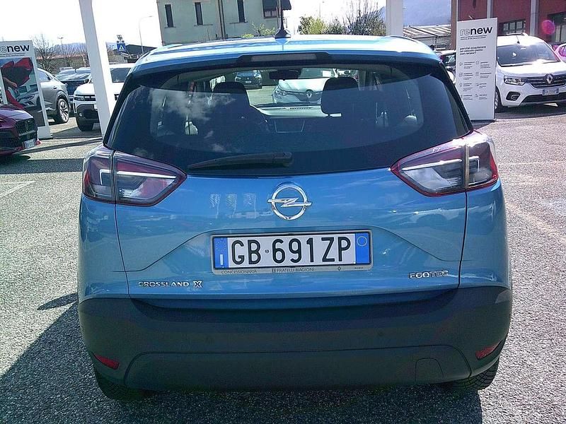 Usata Opel Crossland X Innovation 110 CV (80 kW) 2020 Blu/azzurro SUV