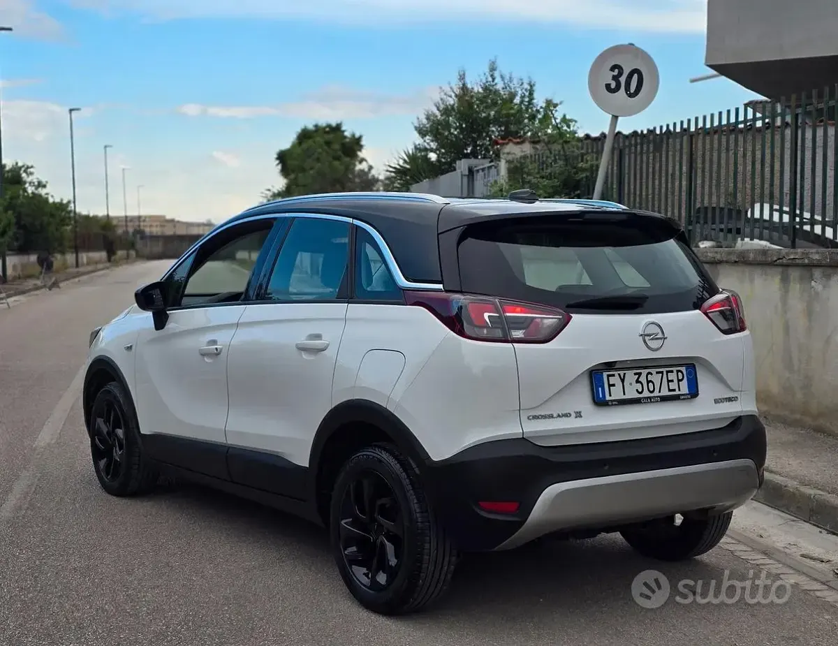 Usata Opel Crossland X 102 CV (75 kW) 2020 Bianco SUV