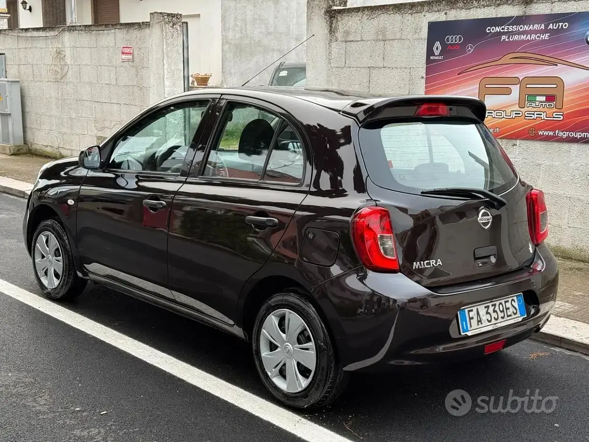 Usata Nissan Micra Acenta 80 CV (58 kW) 2015 Nero Utilitaria