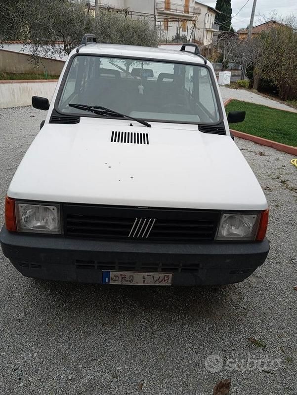 Usata Fiat Panda 4x4 54 CV (39 kW) 2002 Bianco Utilitaria