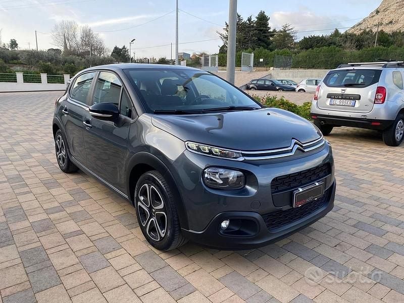 Usata Citroën C3 Feel 82 CV (60 kW) 2017 Grigio Berlina