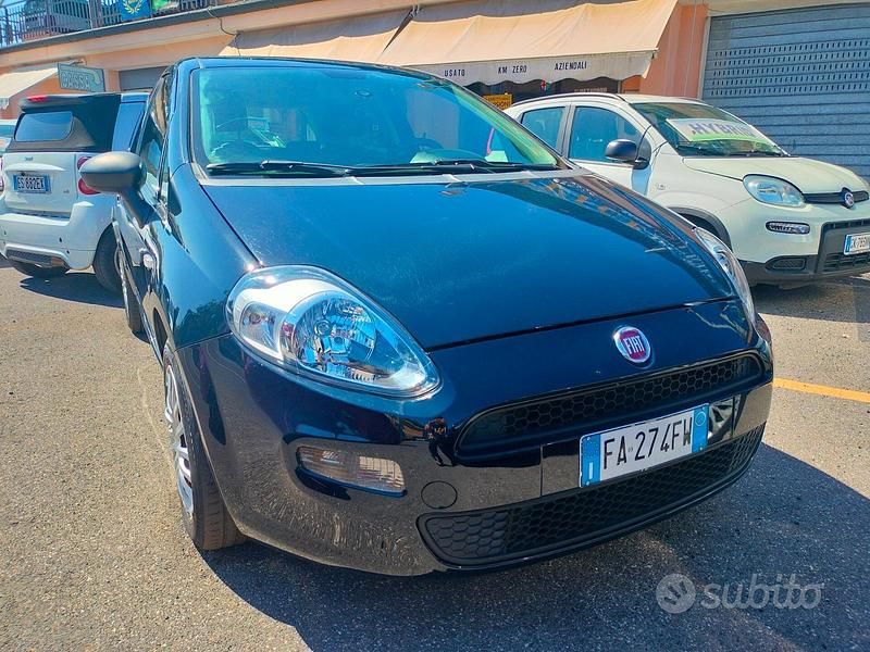 Usata Fiat Punto Evo 69 CV (50 kW) 2015 Blu Utilitaria