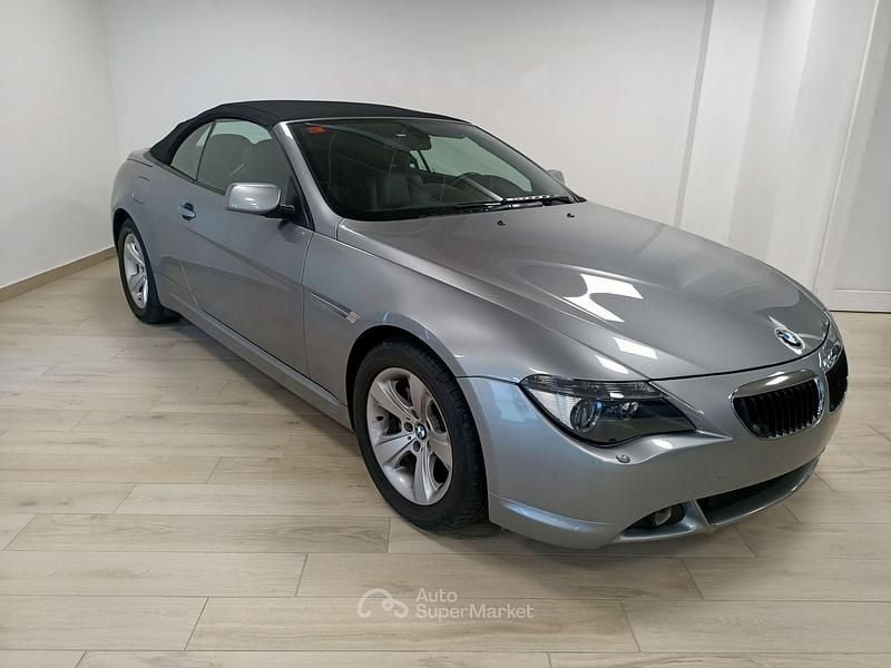 Usata BMW 630 Cabriolet 258 CV (189 kW) 2006 Grigio Cabrio