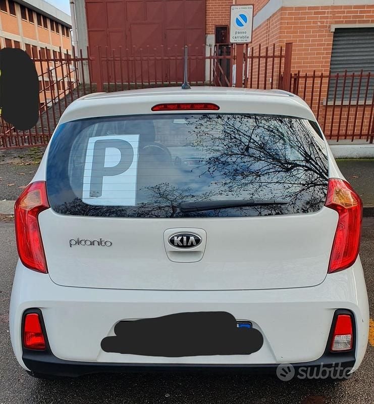 Usata Kia Picanto City 65 CV (47 kW) 2016 Bianco Utilitaria