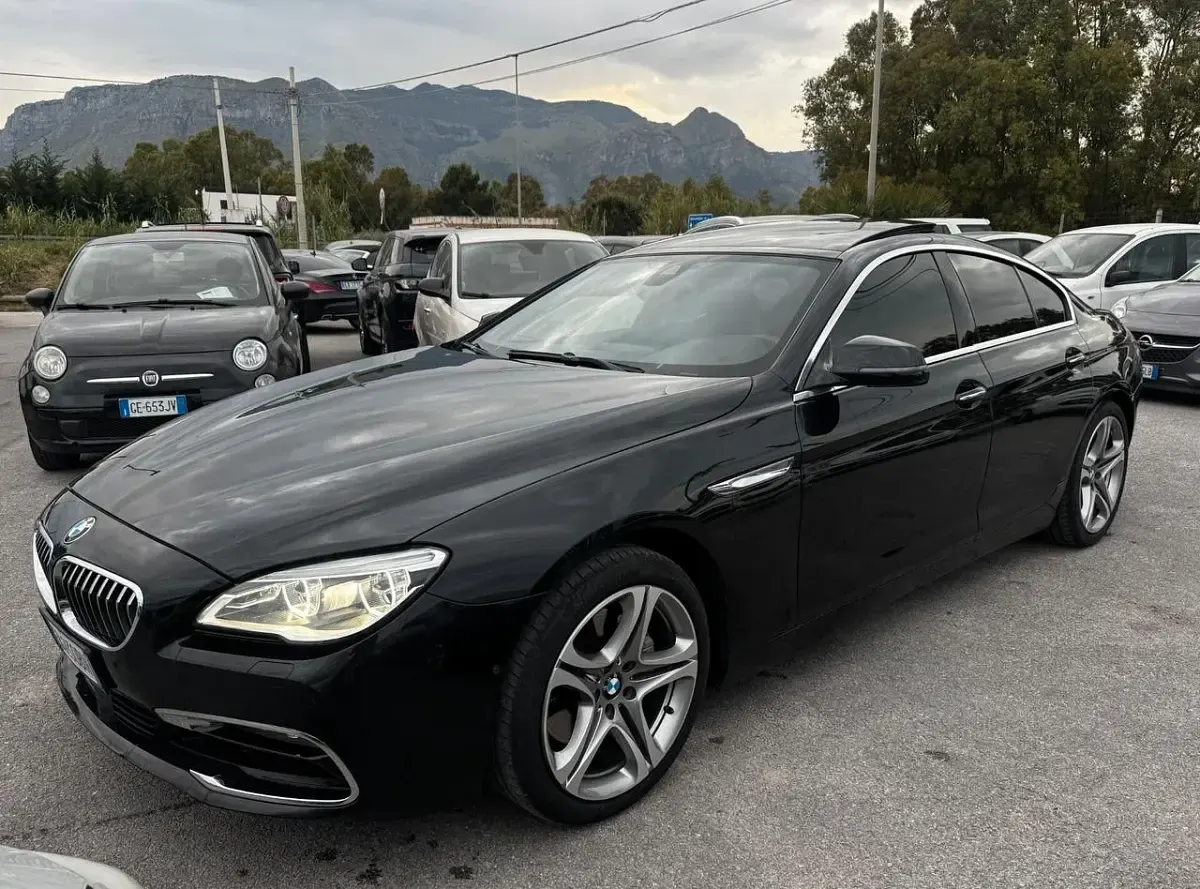 Usata BMW 640 Efficient Dynamics 313 CV (230 kW) 2015 Nero Coupé