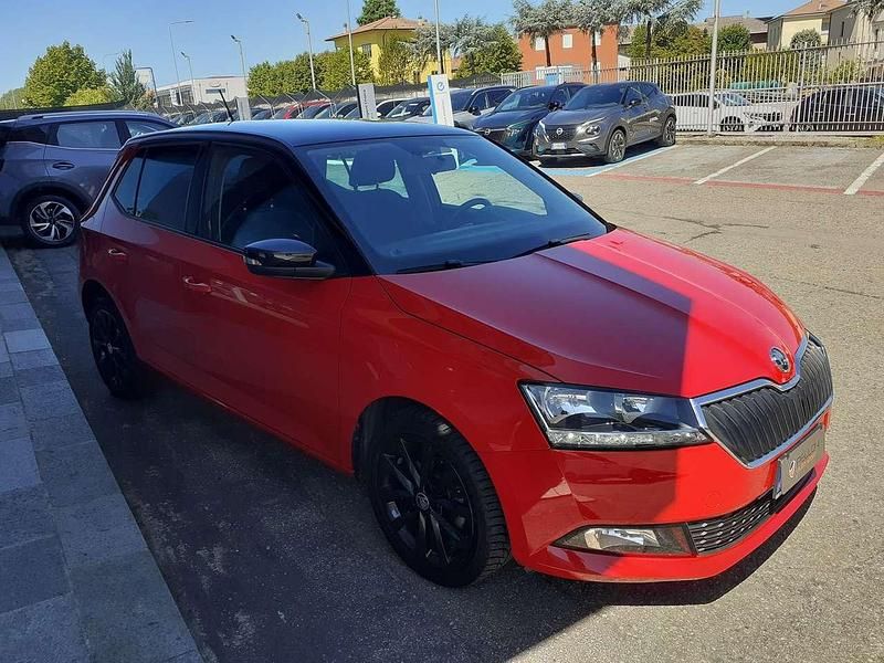 Usata Skoda Fabia 60 CV (44 kW) 2019 Rosso Utilitaria