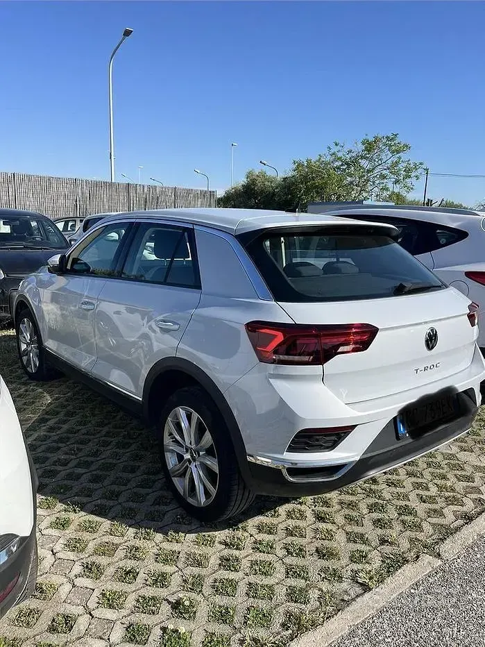 Usata VW T-Roc 150 CV (110 kW) 2020 Bianco SUV