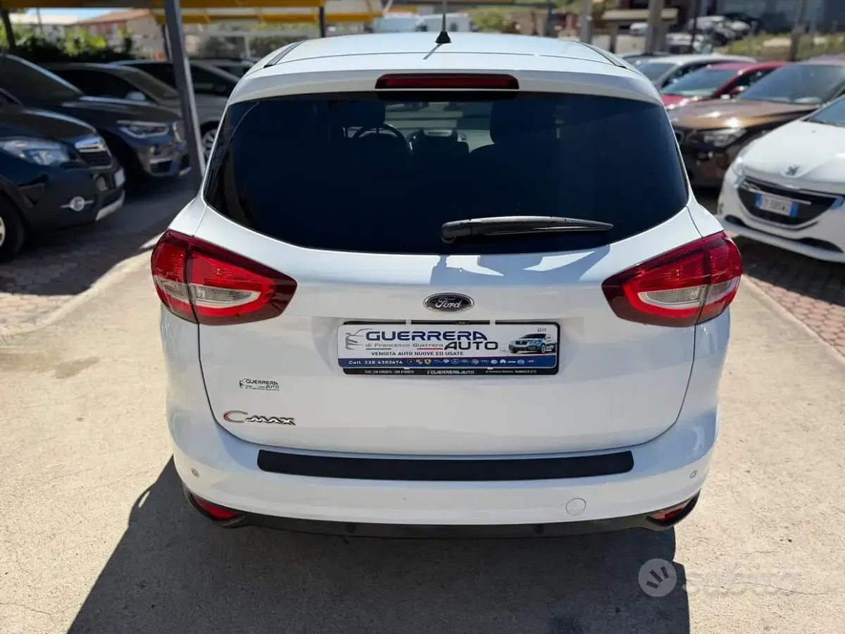 Usata Ford C-MAX Titanium 95 CV (69 kW) 2017 Bianco Monovolume