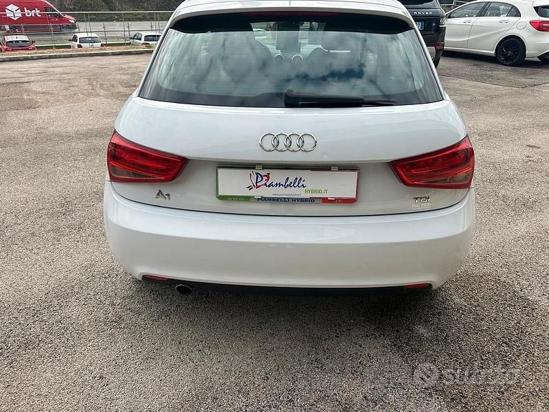 Usata Audi A1 S-Line 105 CV (77 kW) 2014 Bianco Utilitaria