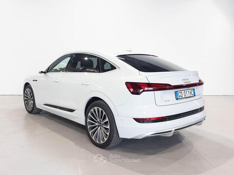 Usata Audi e-tron S-Line 158 kW (215 CV) 2020 Bianco SUV