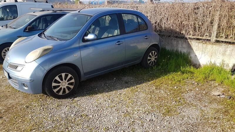 Usata Nissan Micra 60 CV (44 kW) 2008 Blu Utilitaria