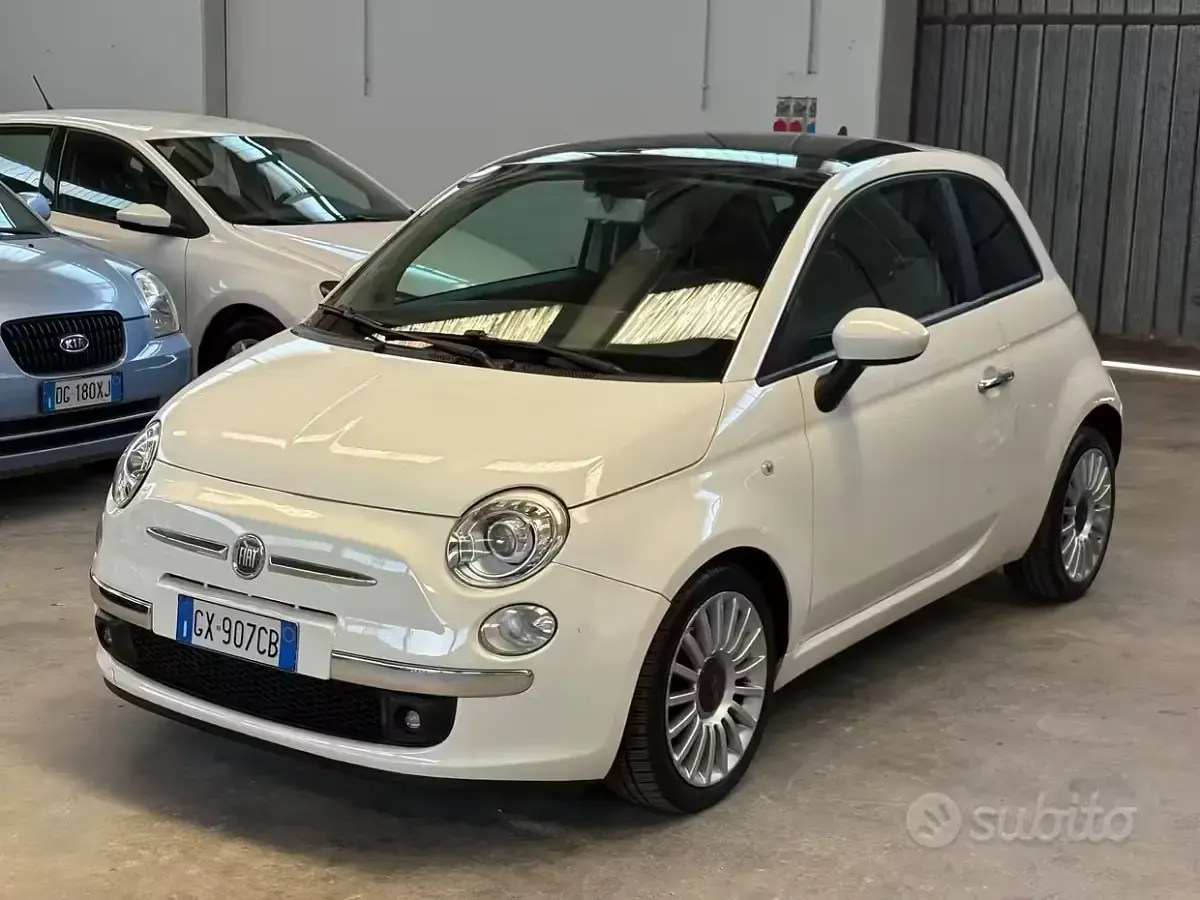 Usata Fiat 500 Sport 86 CV (63 kW) 2011 Bianco Berlina