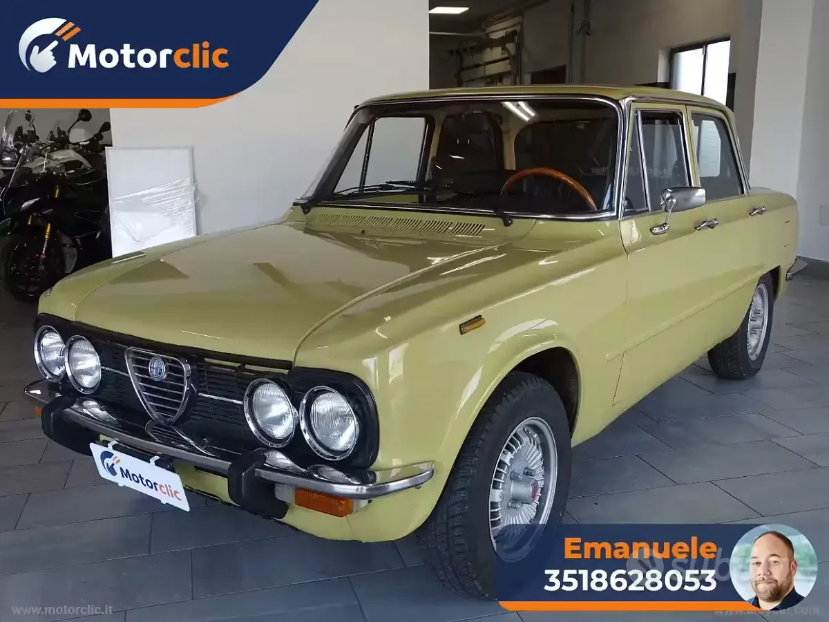 Usata Alfa Romeo Giulia Super 1970