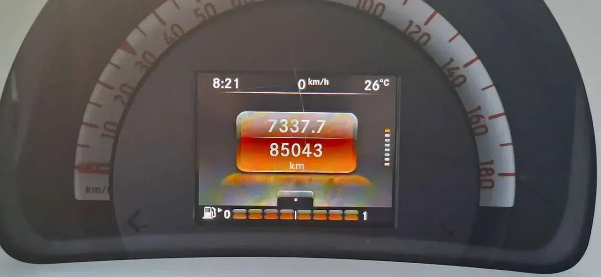 Usata Smart ForFour Passion 71 CV (52 kW) 2015 Rosso Utilitaria