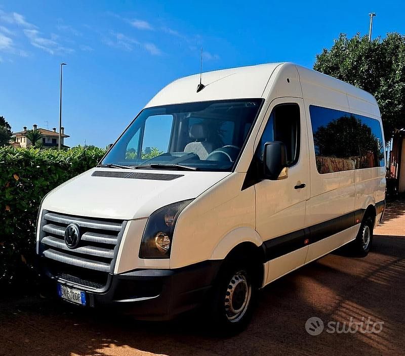 Usata VW Crafter 108 CV (79 kW) 2009 Bianco Furgone