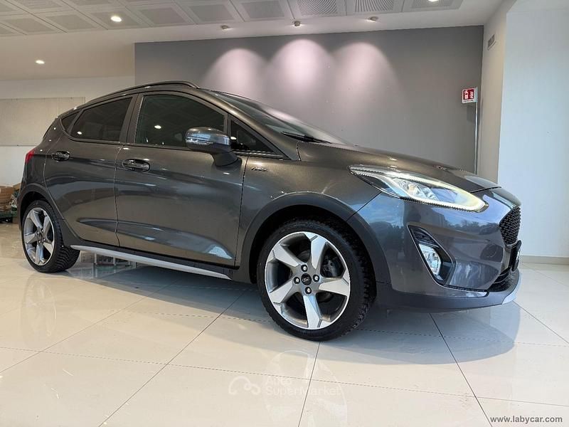 Usata Ford Fiesta Active 86 CV (63 kW) 2019 Grigio Utilitaria