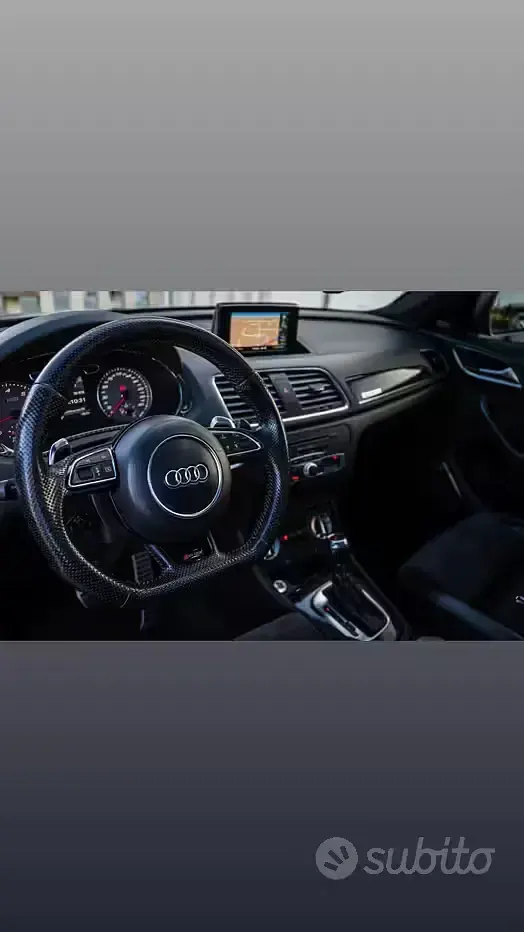 Usata Audi RS Q3 340 CV (250 kW) 2015 Nero SUV