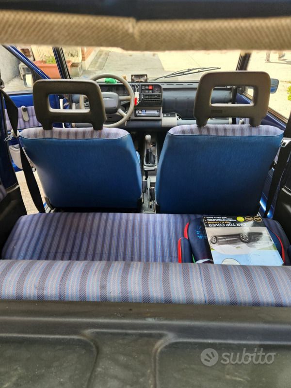 Usata Fiat Panda 4x4 Club 50 CV (36 kW) 1996 Blu Utilitaria