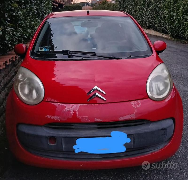Usata Citroën C1 68 CV (50 kW) 2006 Rosso Utilitaria