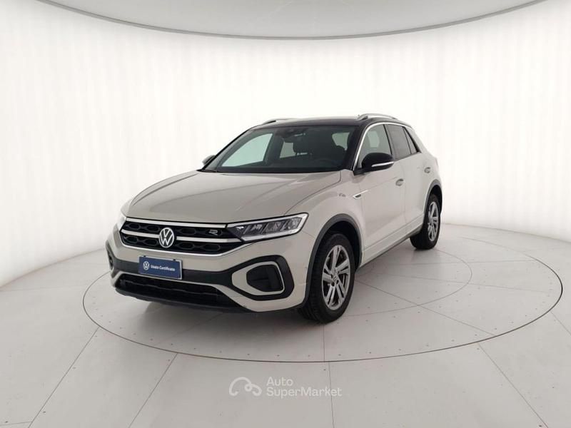 Grigio Usata 2023 VW T-Roc R-line SUV | 22.000 € (Buon prezzo) - Immagine 1/4