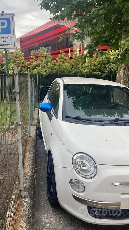 Usata Fiat 500 85 CV (62 kW) 2012 Bianco Utilitaria