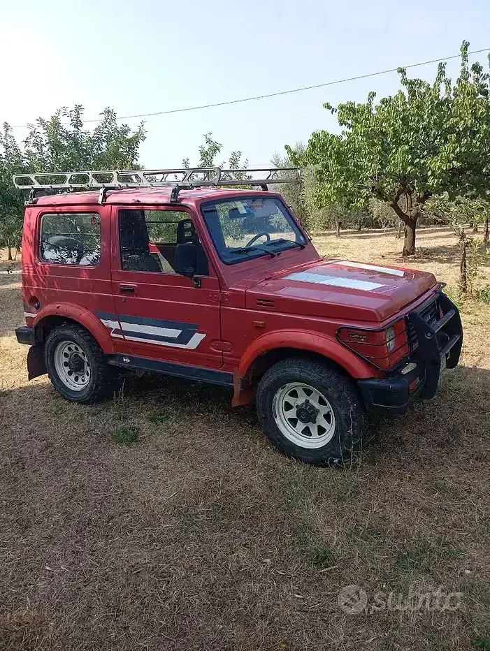 Usata Suzuki Samurai 1989 Rosso SUV