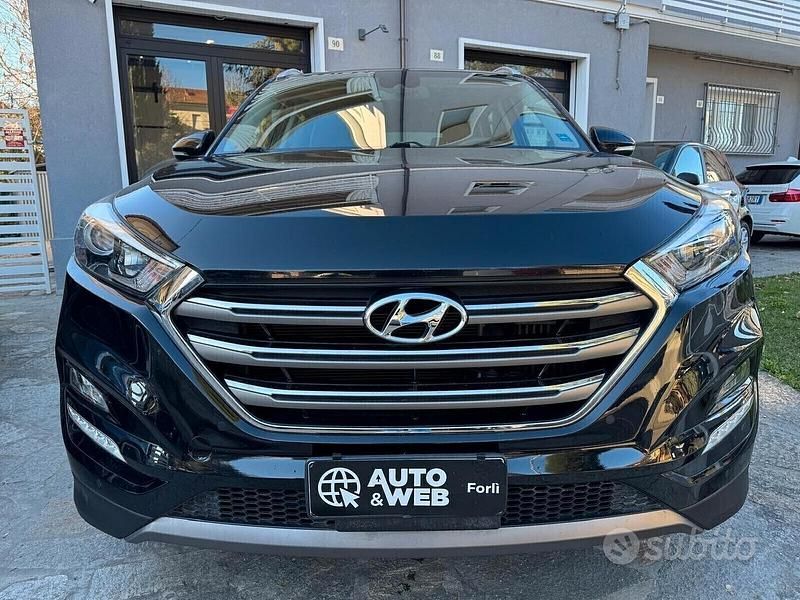 Usata Hyundai Tucson Xpossible 115 CV (84 kW) 2016 Nero SUV