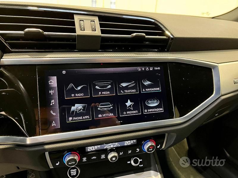 Usata Audi Q3 150 CV (110 kW) 2021 Blu SUV