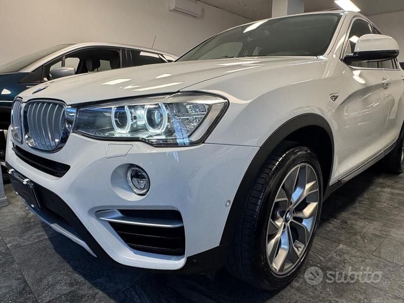 Usata BMW X4 xLine 190 CV (139 kW) 2017 Bianco SUV