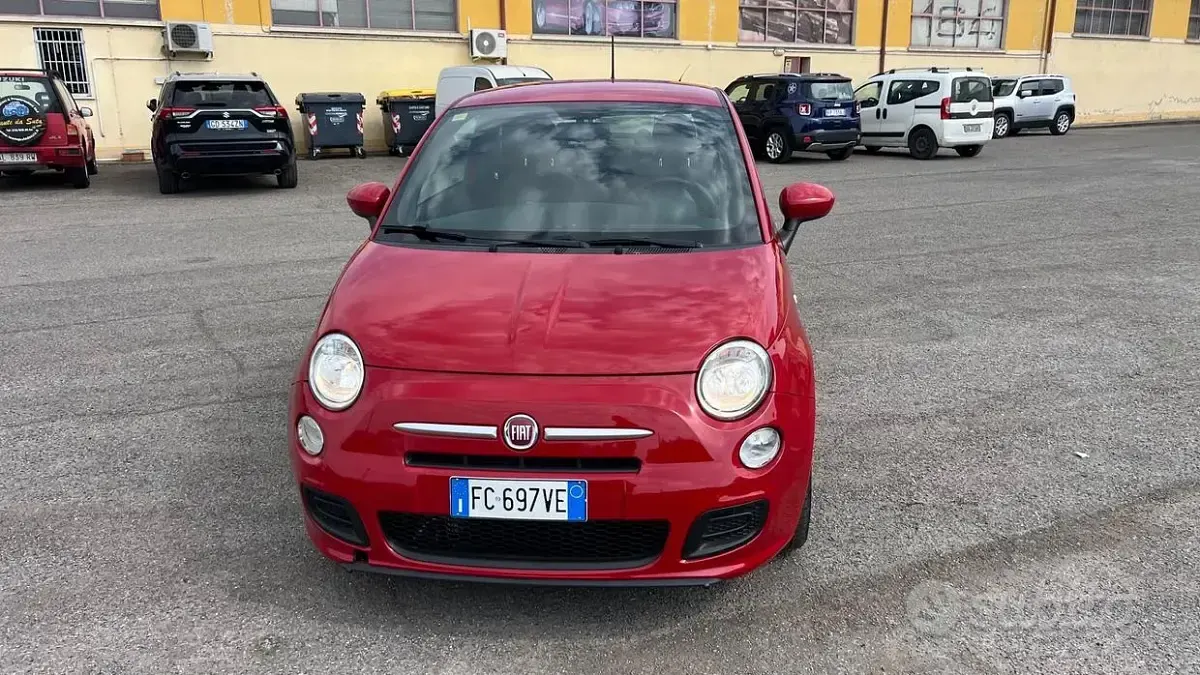 Usata Fiat 500 Pop 95 CV (69 kW) 2016 Rosso Berlina
