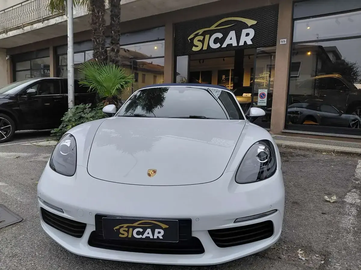 Usata Porsche 718 299 CV (219 kW) 2018 Bianco Cabrio
