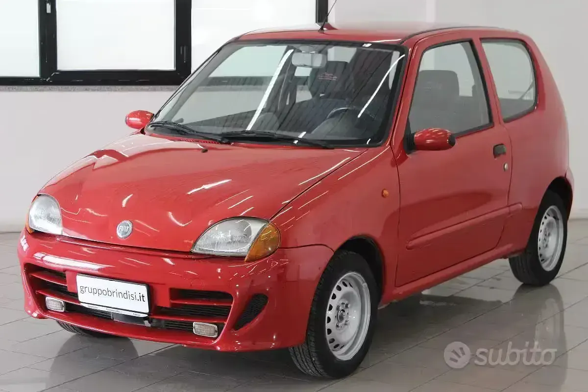 Käytetty Fiat Seicento 54 HP (39 kW) 2000 Punainen Viistoperä