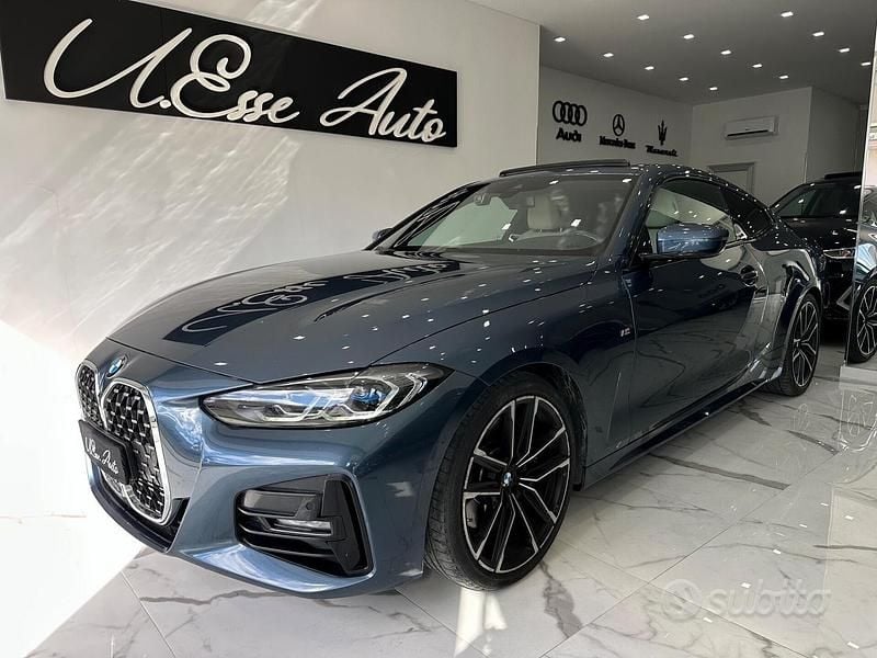 Usata BMW 430 M Sport 258 CV (189 kW) 2021 Blu Coupé