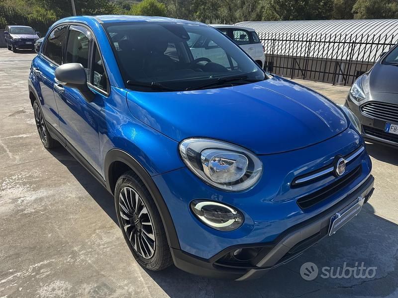 Usata Fiat 500X Cross 120 CV (88 kW) 2019 Blu SUV