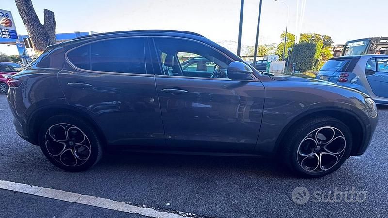 Usata Alfa Romeo Stelvio Executive 210 CV (154 kW) 2019 Marrone SUV