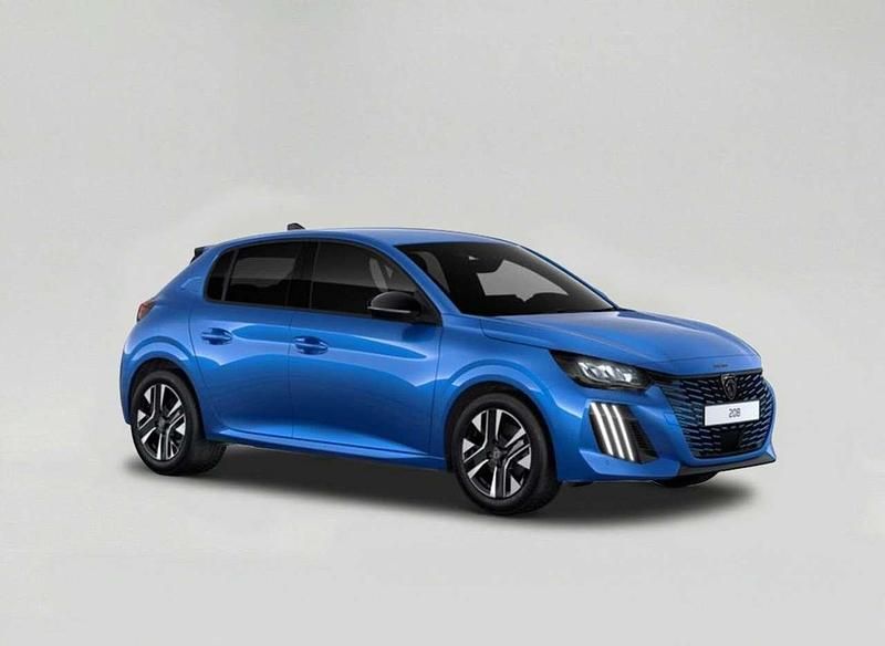 Usata Peugeot e-208 Allure 114 kW (156 CV) 2024 Blu/azzurro Utilitaria