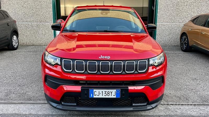 Usata Jeep Compass 131 CV (96 kW) 2022 Rosso SUV