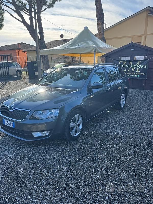 Usata Skoda Octavia G-TEC Executive 110 CV (80 kW) 2015 Grigio Station wagon