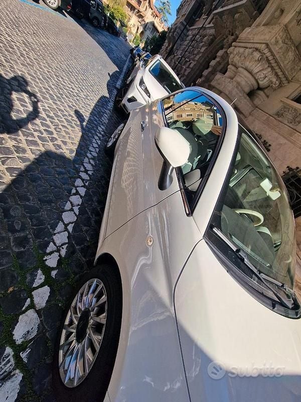Usata Fiat 500 Lounge 69 CV (50 kW) 2019 Bianco Berlina