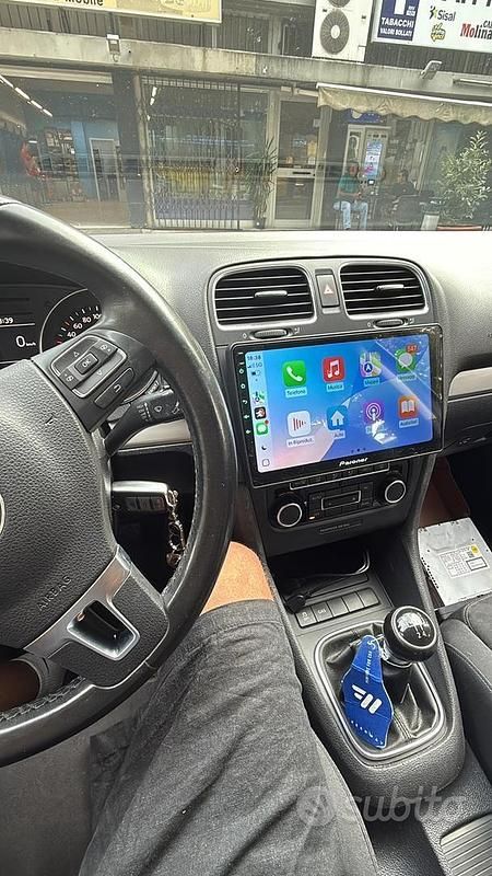 Usata VW Golf VI Highline 102 CV (75 kW) 2011 Grigio Utilitaria