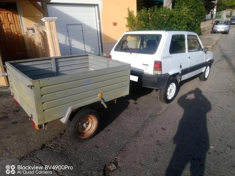 Usata Fiat Panda 4x4 Trekking 50 CV (36 kW) 1993 Bianco Utilitaria