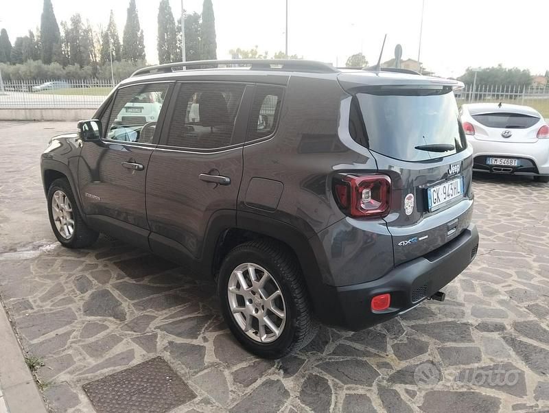 Usata Jeep Renegade Limited 190 CV (139 kW) 2022 Grigio SUV